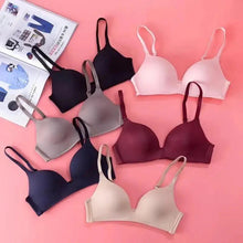 Load image into Gallery viewer, Seamless Bras for Women Push Up Bra No Wire Brassiere A B Cup Underwear Bra Three Quarters 3/4 Cup Thin Soft Sexy