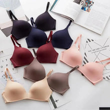 Load image into Gallery viewer, Seamless Bras for Women Push Up Bra No Wire Brassiere A B Cup Underwear Bra Three Quarters 3/4 Cup Thin Soft