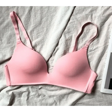 Load image into Gallery viewer, Seamless Bras for Women Push Up Bra No Wire Brassiere A B Cup Underwear Bra Three Quarters 3/4 Cup Thin Soft Sexy