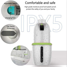 Load image into Gallery viewer, Touchless Automatic Soap Dispenser USB Charging Smart Foam Machine Infrared Sensor Foam Soap Dispenser Hand Sanitizer Touchless Commercial Easy Refill Soap & Sanitizer Holder Hand Free Sensor Wall Mount Adjustable Liquid Gel