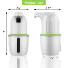 Load image into Gallery viewer, Touchless Automatic Soap Dispenser USB Charging Smart Foam Machine Infrared Sensor Foam Soap Dispenser Hand Sanitizer Touchless Commercial Easy Refill Soap & Sanitizer Holder Hand Free Sensor Wall Mount Adjustable Liquid Gel