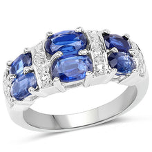 Load image into Gallery viewer, 2.44 Carat Genuine Kyanite .925 Sterling Silver Ring