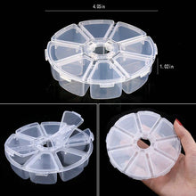 将图片加载到图库查看器,Transparent Plastic Storage Jewelry Box Compartment Adjustable Container For Beads Earring Box For Jewelry Rectangle Box Case Storage Container for Jewelry Beads Earring