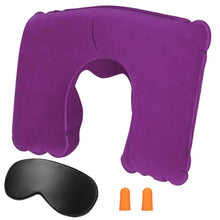 Load image into Gallery viewer, Travel Pillow Inflatable U Shape Neck Pillow