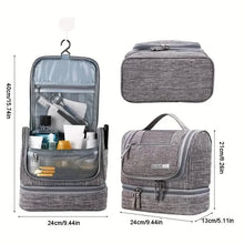 Load image into Gallery viewer, Travel Wash Bag with Hanging Hook