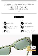 将图片加载到图库查看器,Trendy Rectangle Sunglasses for Women Narrow Square Frame Rectangle Sunglasses For Women New Luxury Glasses For Women/Men New Retro Style Sun Glasses for Men