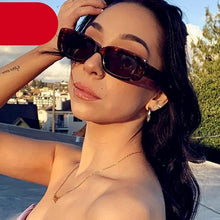将图片加载到图库查看器,Trendy Rectangle Sunglasses for Women Narrow Square Frame Rectangle Sunglasses For Women New Luxury Glasses For Women/Men New Retro Style Sun Glasses for Men