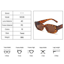 将图片加载到图库查看器,Trendy Rectangle Sunglasses for Women Narrow Square Frame Rectangle Sunglasses For Women New Luxury Glasses For Women/Men New Retro Style Sun Glasses for Men