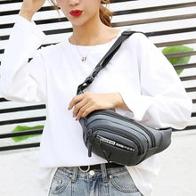 Load image into Gallery viewer, Trendy Waist Pouch Bag Hip Pack With Adjustable Straps for Casual Travel Hiking Running Outdoor Sports Classy Money Pouch Waist Bag