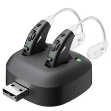 Load image into Gallery viewer, True Hearing Aids (Not Amplifier) for Seniors Rechargeable with Charging Dock