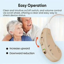 Load image into Gallery viewer, True Hearing Aids (Not Amplifier) for Seniors Rechargeable with Charging Dock