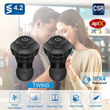 Load image into Gallery viewer, True Wireless Earbuds CSR v4.2 In-Ear Stereo Headsets