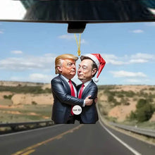 Load image into Gallery viewer, Trump & Musk Photo Acrylic Ornament Versatile Hanging Decor