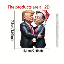 Load image into Gallery viewer, Trump & Musk Photo Acrylic Ornament Versatile Hanging Decor