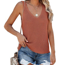 将图片加载到图库查看器,Tutorutor Women's Sleeveless V Neck Sweater