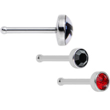 将图片加载到图库查看器,20G Licensed NFL Atlanta Falcons Logo Nose Bone 3 Pack Set
