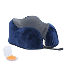 将图片加载到图库查看器,U Shaped Memory Foam Neck Pillows Soft Travel Pillow Massage Neck Pillow Sleeping Airplane Pillow Cervical Healthcare Bedding Outdoor Neck Support Pillow Headrest Travel Folding Slow Rebound Journey Trip Cushion Memory Foam Travel Pillow Neck Pillow