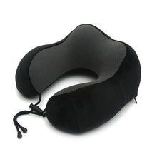 将图片加载到图库查看器,U Shaped Memory Foam Neck Pillows Soft Travel Pillow Massage Neck Pillow Sleeping Airplane Pillow Cervical Healthcare Bedding Outdoor Neck Support Pillow Headrest Travel Folding Slow Rebound Journey Trip Cushion Memory Foam Travel Pillow Neck Pillow