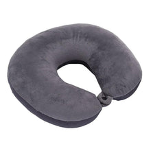 将图片加载到图库查看器,U Shaped Travel Pillow Particles Neck Car Plane Pillows Soft Cushion Home Outdoor Textile Memory Foam U-Shaped Pillow Slow Rebound Neck Pillow Nap Airplane Pillow Sleep With No Neck Pain Super Soft Memory Foam Neck Pillow Easy Washing With Removable Cover