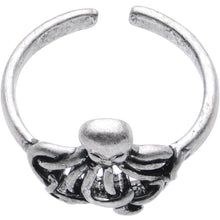 将图片加载到图库查看器,Silver Plated Silly Octopus Toe Ring