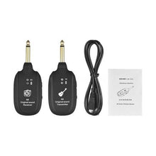 将图片加载到图库查看器,UHF Guitar Wireless System Transmitter Receiver