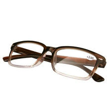 Load image into Gallery viewer, Ultra Light Reading Glasses Presbyopia Eyeglasses Diopter Reading Glasses For Men Metal Quality Classic Frame Computer Readers Reading Glasses with Comfort Spring Hinges for Men and Women 1.0 1.5 2.0 2.5 3.0