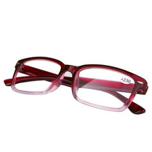 Load image into Gallery viewer, Ultra Light Reading Glasses Presbyopia Eyeglasses Diopter Reading Glasses For Men Metal Quality Classic Frame Computer Readers Reading Glasses with Comfort Spring Hinges for Men and Women 1.0 1.5 2.0 2.5 3.0