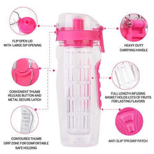 将图片加载到图库查看器,Ultra Portable Fruit Infusing Water Bottle 32oz