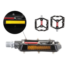 Load image into Gallery viewer, Ultralight Bicycle Pedal Road Flat Anti-slip Cycling Pedal Wide 3 Sealed Bearings Pedals Bicycle Accessories Bike Pedals Bearings Pedals for Bicycle Lightweight Bicycle Pedals For Road Bikes