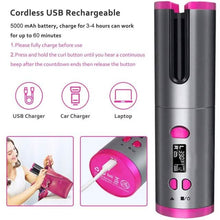Load image into Gallery viewer, Unbound Cordless Automatic Hair Curler