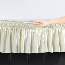 Load image into Gallery viewer, Undercliff Easy Wrap Elastic Ruffled 16 Bed Skirt