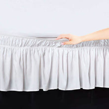 Load image into Gallery viewer, Undercliff Easy Wrap Elastic Ruffled 16 Bed Skirt