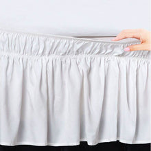 Load image into Gallery viewer, Undercliff Easy Wrap Elastic Ruffled 16 Bed Skirt