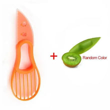 Load image into Gallery viewer, Unique Design 3 In 1 Avocado Slicer Shea Corer Butter Fruit Peeler Cutter Pulp Separator Plastic Knife Kitchen Vegetable Tools Kitchen Gadgets