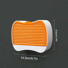 Load image into Gallery viewer, Unique Design Leaf Shape Soap Box Drain Soap Holder Box Bathroom Accessories Toilet Laundry Soap Box Bathroom Supplies Tray Gadgets