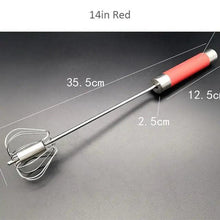 Load image into Gallery viewer, Unique Design Semi-automatic Egg Beater 304 Stainless Steel Egg Whisk Manual Hand Mixer Self Turning Egg Stirrer Kitchen Accessories Egg Tools