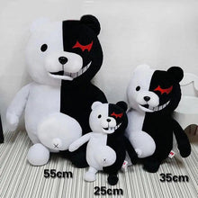 将图片加载到图库查看器,Unique Design Super Danganronpa 2 Monokuma Black & White Bear Plush Toy Soft Stuffed Animal Dolls Birthday Gift for Children