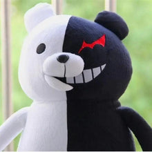 将图片加载到图库查看器,Unique Design Super Danganronpa 2 Monokuma Black & White Bear Plush Toy Soft Stuffed Animal Dolls Birthday Gift for Children
