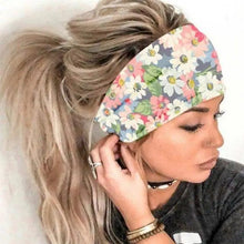 Load image into Gallery viewer, Unique Design Women's Summer Hair Bands Print Headband Stylish Cross Turban Bandanas Hair Accessories Headwrap Headwear Gift
