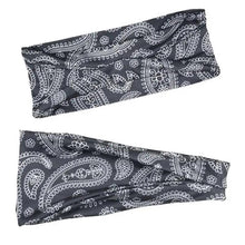 Load image into Gallery viewer, Unique Design Women's Summer Hair Bands Print Headband Stylish Cross Turban Bandanas Hair Accessories Headwrap Headwear Gift