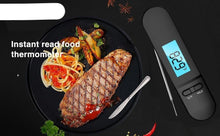 Load image into Gallery viewer, Unique Food Kitchen Digital Meat Thermometer BBQ Instant Read Food Thermometer Waterproof With Backlight And Magnet For Kitchen Cooking Grilling BBQ Backing Liquids Oil Waterproof Kitchen Thermometer For Cooking Tools