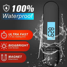 Load image into Gallery viewer, Unique Food Kitchen Digital Meat Thermometer BBQ Instant Read Food Thermometer Waterproof With Backlight And Magnet For Kitchen Cooking Grilling BBQ Backing Liquids Oil Waterproof Kitchen Thermometer For Cooking Tools