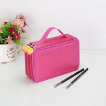 将图片加载到图库查看器,Unique Purple Cute Big 36/48/72 Holes Stationery Students Pencil Case High Quality Large Capacity Pencil Box