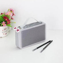 将图片加载到图库查看器,Unique Purple Cute Big 36/48/72 Holes Stationery Students Pencil Case High Quality Large Capacity Pencil Box