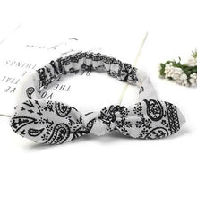 将图片加载到图库查看器,Unique Style Women's Soft Solid Print Headbands Vintage Cross Knot Elastic Hairbands Bandanas Girls Hair Bands Hair Accessories