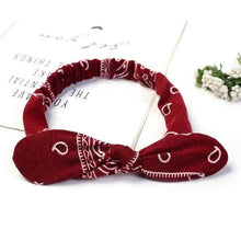 将图片加载到图库查看器,Unique Style Women's Soft Solid Print Headbands Vintage Cross Knot Elastic Hairbands Bandanas Girls Hair Bands Hair Accessories