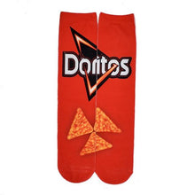 Load image into Gallery viewer, Unisex 3D Print Funny Art Socks Cotton for Lovers with Painting and Snacks Funny Socks Long Kawaii Cute and Cool Gifts for Men And Women