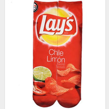 Load image into Gallery viewer, Unisex 3D Print Funny Art Socks Cotton for Lovers with Painting and Snacks Funny Socks Long Kawaii Cute and Cool Gifts for Men And Women