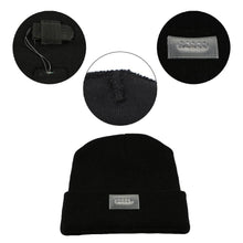 Load image into Gallery viewer, Unisex 5 LED Knitted Beanie Winter Warm Hat