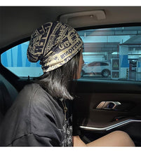 将图片加载到图库查看器,Unisex Beanie Hats Autumn Comfortable Cotton Hat Men Retro Knitted Hat Women Balaclava Sports Kerchief Bobble Hat Spring Knit Slouchy Lightweight Knit Hat Slouch Cap Casual Box Skellies Beanies Thin Bonnet Cap Autumn Casual Beanies Hat
